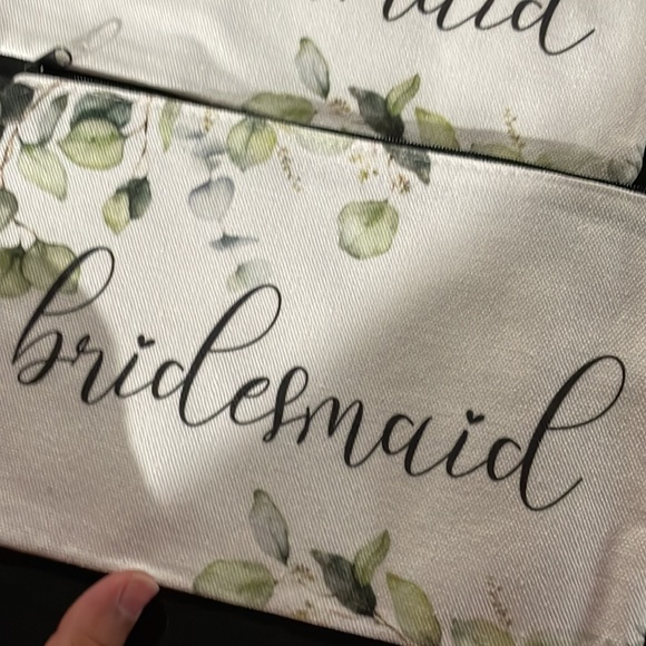 Wedding bridesmaid pounch bag - Picture 4 of 5